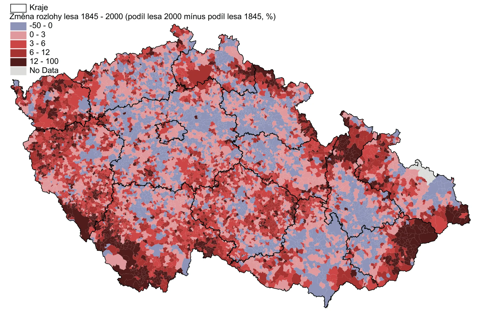 Jak se české lesy ztrácely a znovu vracely