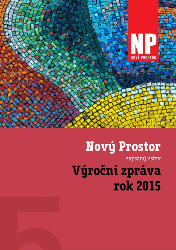 Obálka výroční zprávy 2015