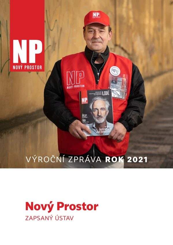 Obálka výroční zprávy 2021