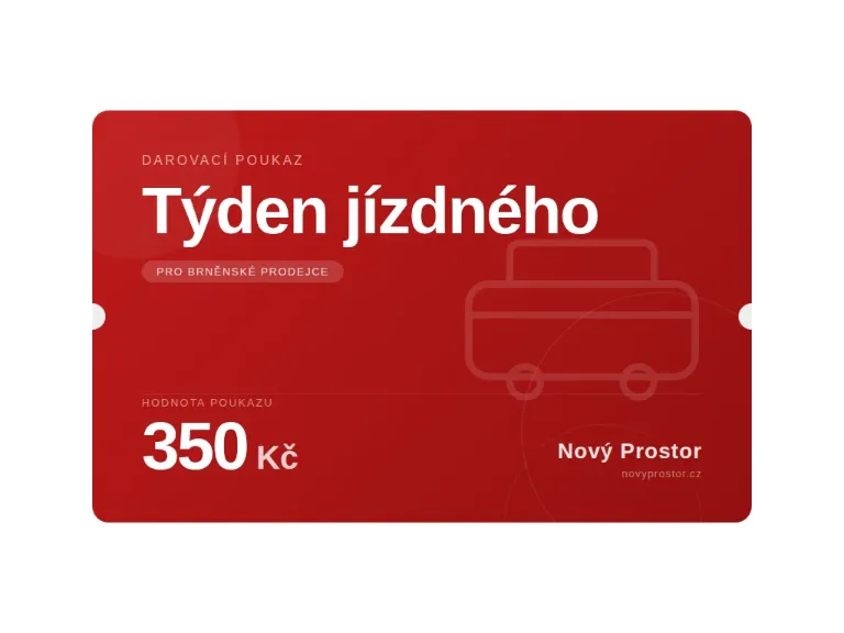 Darovací poukaz — Jízdné