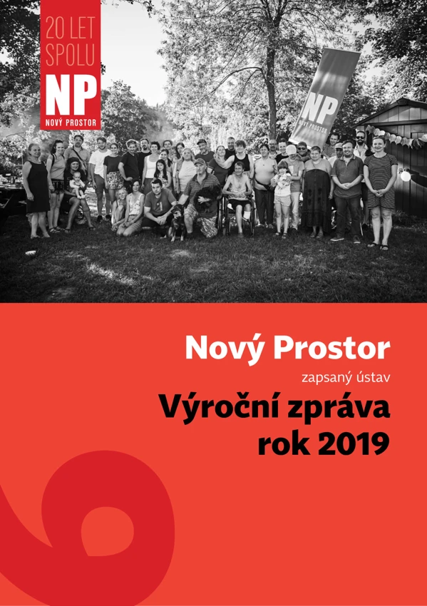 Obálka výroční zprávy 2019