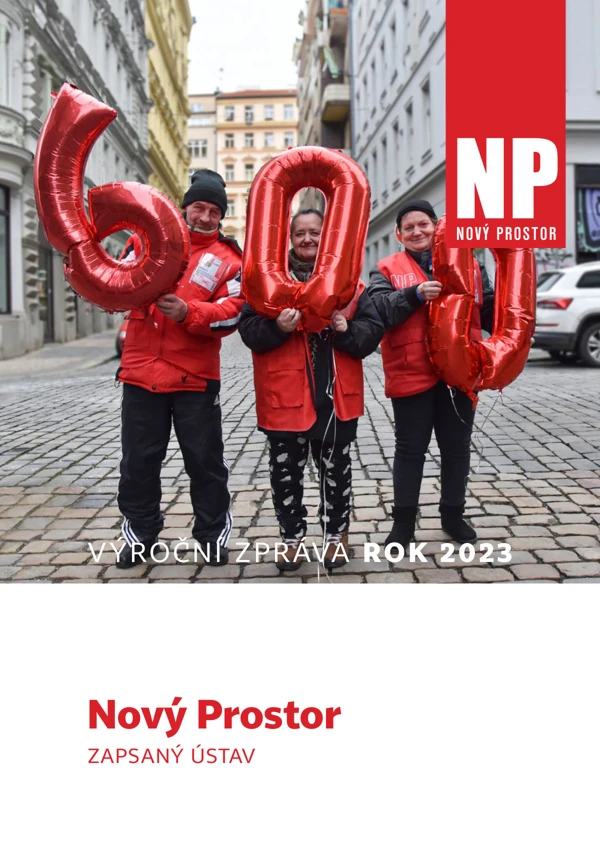 Obálka výroční zprávy 2023