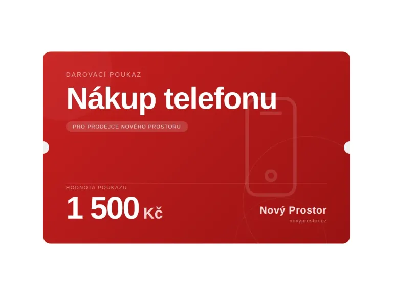 Darovací poukaz — Telefon