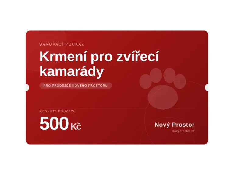 Darovací poukaz — Zvířata