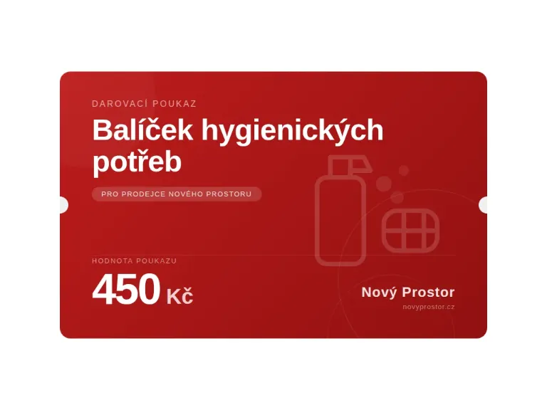 Darovací poukaz — Hygiena