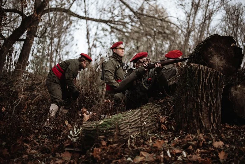 Larpová airsoftová bitva