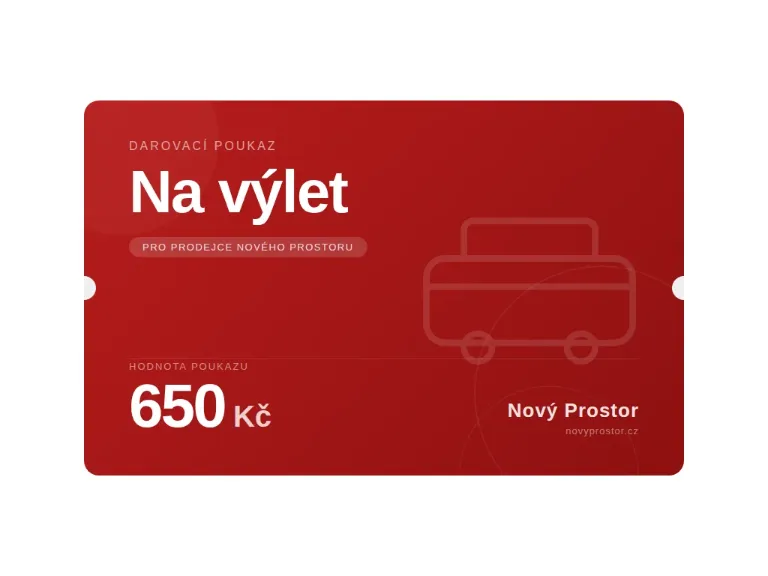 Darovací poukaz — Výlet