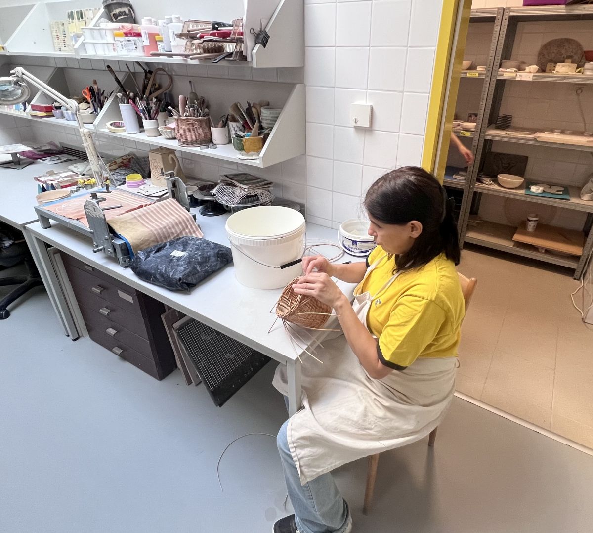 Chráněná dílna brněnského TyfloCentra